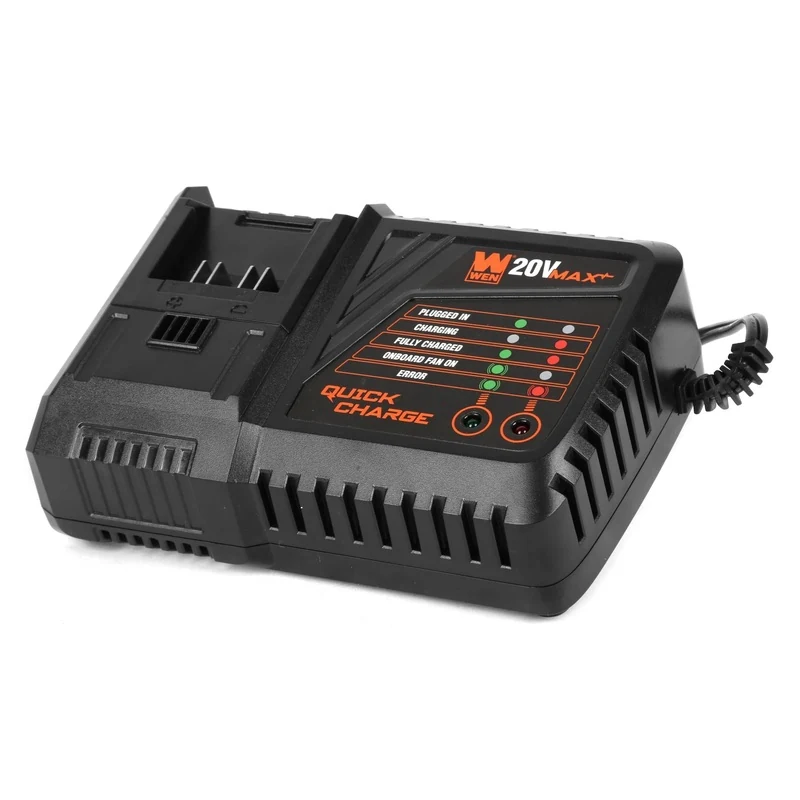 WEN 20201Q 20V Max 5-Amp Lithium-Ion Battery Quick Charger
